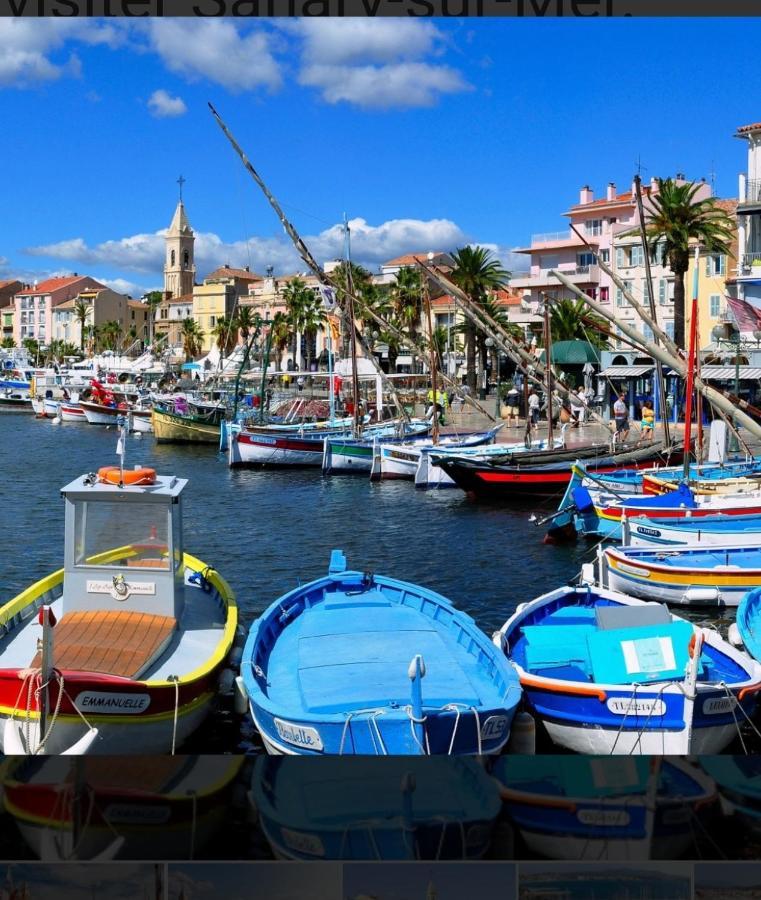 Studio Rdj Terrasse Piscine Sanary Sur Mer Dış mekan fotoğraf