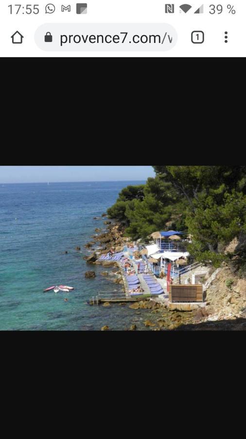 Studio Rdj Terrasse Piscine Sanary Sur Mer Dış mekan fotoğraf